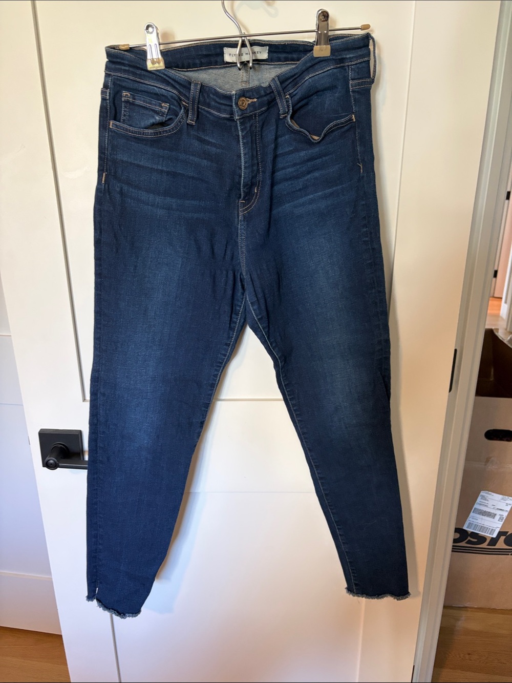 Flying Monkey Dark Blue Women’s Stretch Skinny Jeans